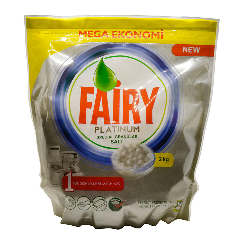 نمک ماشین ظرفشویی فیری fairy وزن ۲ کیلوگرم